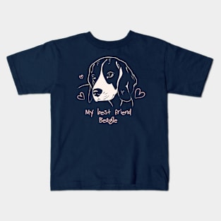 Funny gifts for dog beagle lovers Kids T-Shirt